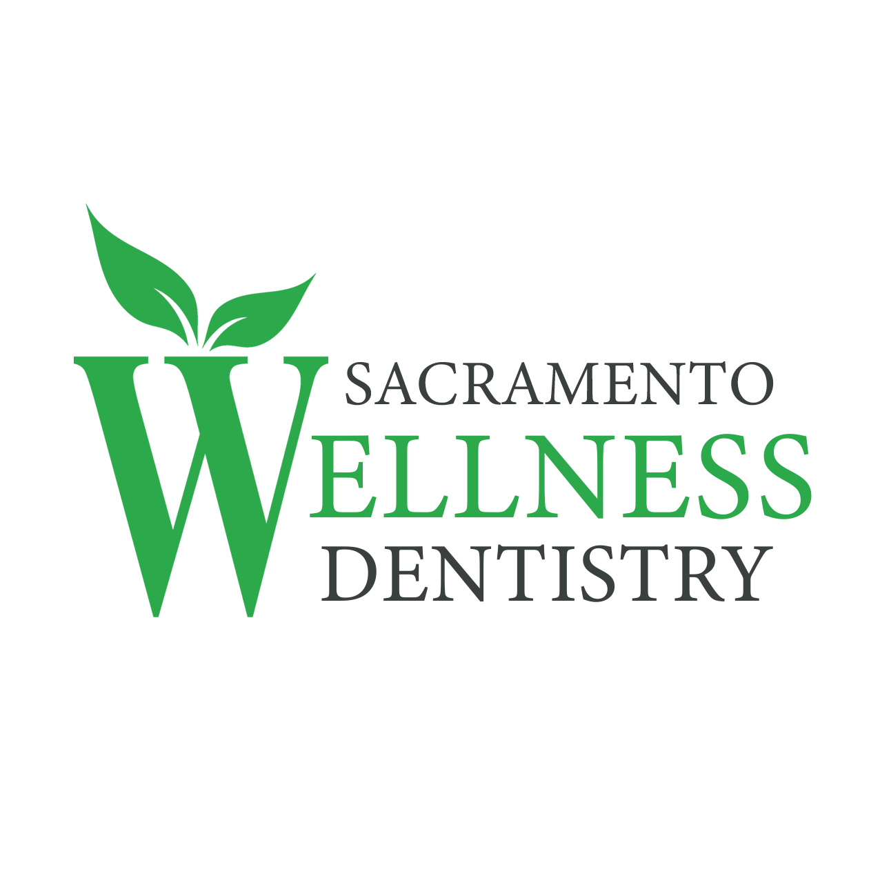Sacramento wellness dentistry logo.